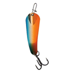 Custom Jigs&Spins Pro Series Slender Spoon. 1/8oz Gold Rainbow Trout