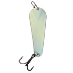 Custom Jigs&Spins Pro Glow Pro Series Slender Spoon. 1/8oz Blue Solid Gold