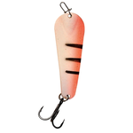 Custom Jigs&Spins Pro Glow Pro Series Slender Spoon. 1/8oz Green Glow Red Tiger Nickel
