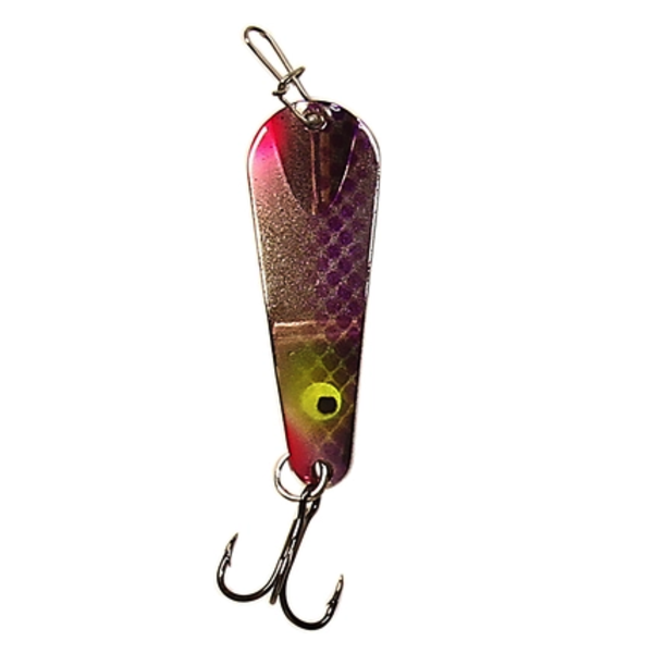 Custom Jigs&Spins Pro Series Slender Spoon. 5/16oz Nickel Alewife