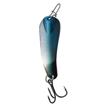 Custom Jigs&Spins Pro Series Slender Spoon. 5/16oz Nickel Blue Shiner