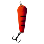 Custom Jigs&Spins Pro Glow Pro Series Slender Spoon. 5/16oz Red Glow Purple Tiger Nickel
