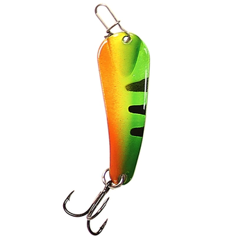 Custom Jigs&Spins Pro Series Slender Spoon. 5/16oz Nickel Firetiger