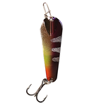 Custom Jigs&Spins Pro Series Slender Spoon. 5/16oz Nickel Purple Descent