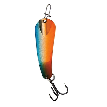 Custom Jigs&Spins Pro Series Slender Spoon. 1/8oz Nickel Rainbow Trout