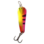 Custom Jigs&Spins Pro Series Slender Spoon. 5/16oz Nickel Purple Firetiger