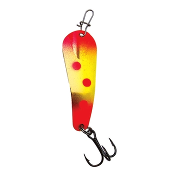 Custom Jigs&Spins Pro Series Slender Spoon. 5/16oz Gold Circus