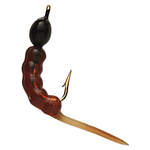 Custom Jigs&Spins Shrimpo Size 6 Motor Oil 2-pk
