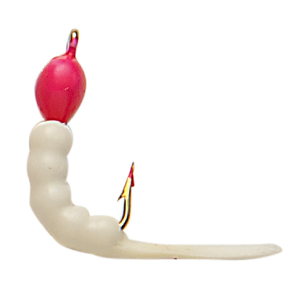 Custom Jigs&Spins Shrimpo Size 8 Pink/White 2-pk