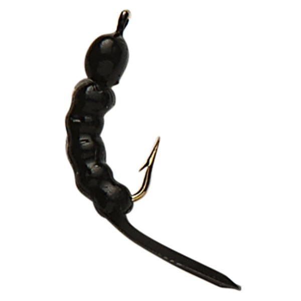 Custom Jigs&Spins Shrimpo Size 8 Black 2-pk