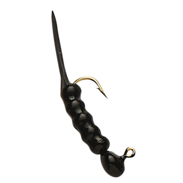 Custom Jigs&Spins Ratso Size 6 Black 2-pk