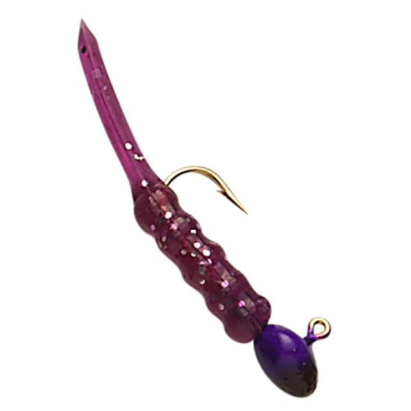Custom Jigs&Spins Ratso Size 8 Purple 2-pk