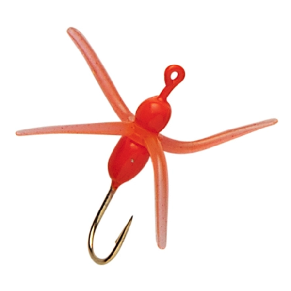 Custom Jigs&Spins Nuclear Ant Size 8 Hot Orange 2-pk