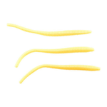 PowerBait Floating 3" Trout Worm Cheese 15-pk