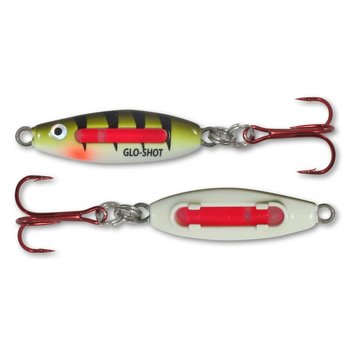 Northland Glo-Shot Fire-Belly Spoon UV Golden Perch 1/4oz