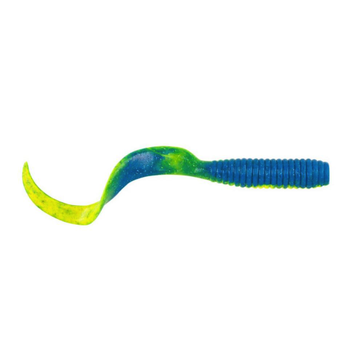 Gulp Saltwater 8" Grub Blue Fuze 3-pk