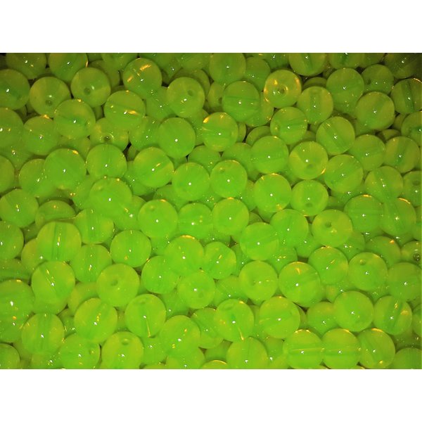 Creek Candy Beads 10mm Clearwater Atomic Chartreuse #253