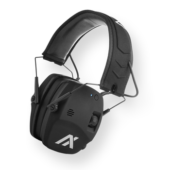 Axil TRACKR Bluetooth Electronic Headmuffs 27 NRR Black
