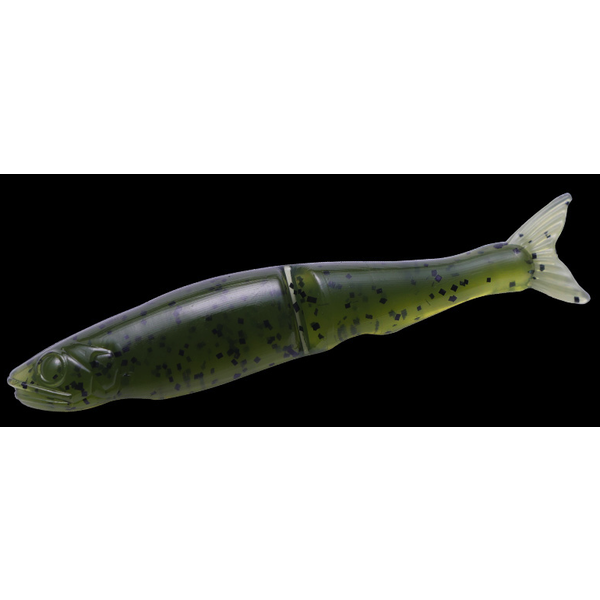Gan Craft Jointed Claw Shape-S 2.5" Watermelon Shad 7-pk