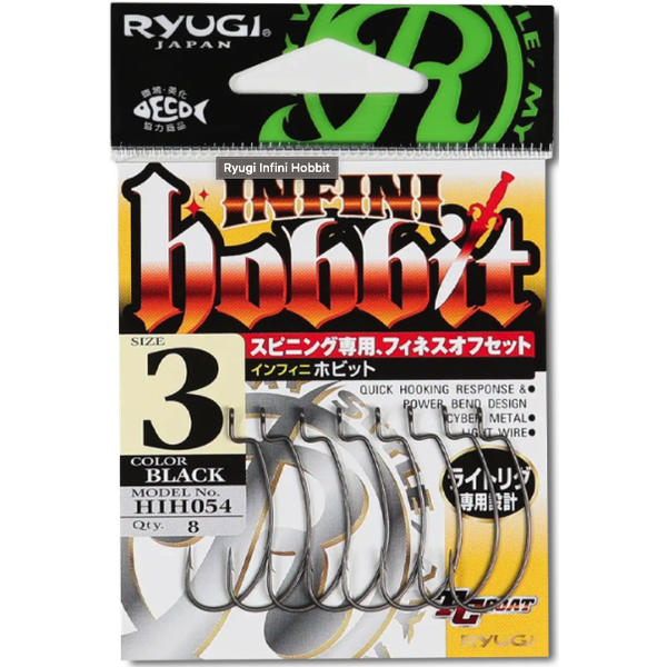 Ryugi Infini Hobbit Offset Wide Gap Hook