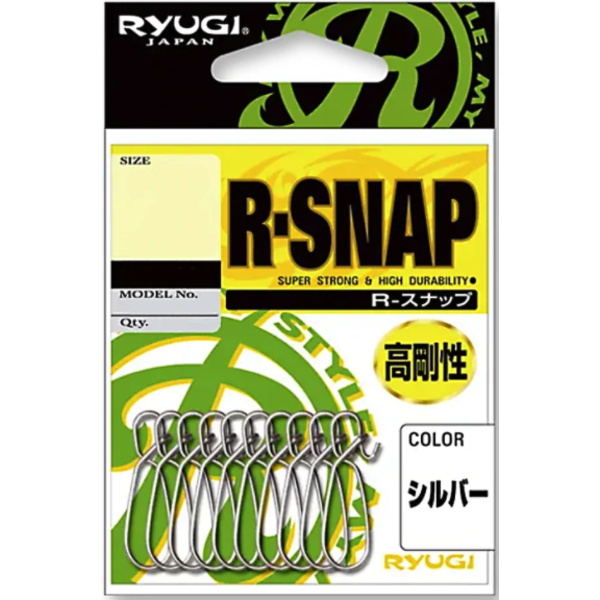 Ryugi R-Snap Size 2 10-pk (Black)