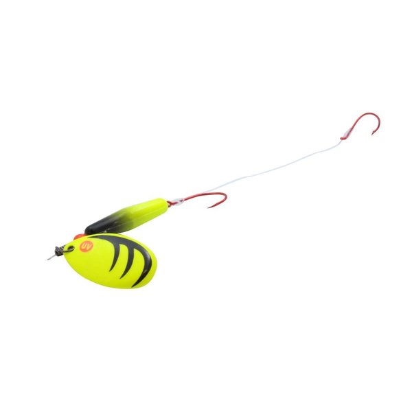 Northland Pro-Walleye Float’N Crawler Harness. UV Tiger