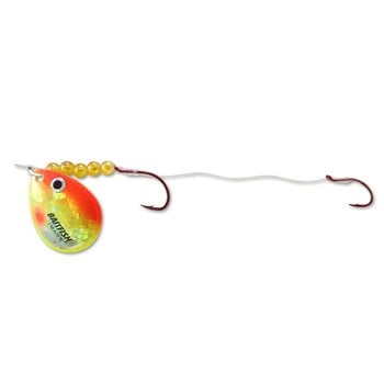 Northland Baitfish Spinner Harness. #4 Sunrise