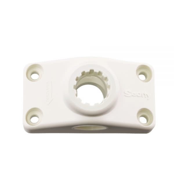 Scotty 241WH Combination Side/Deck Mount White