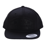 Megabass Psychic Snapback Hat Blackout