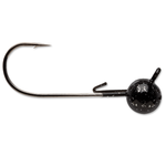 VMC Shaky Head 1/4oz Jig. Black 4-pk