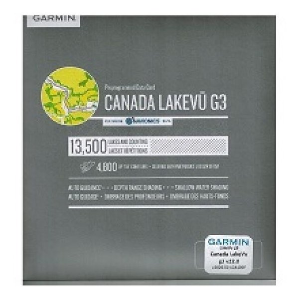 Garmin Canada LakeVu G3 Chart