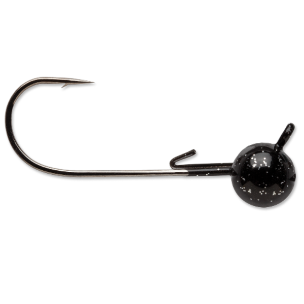 VMC Shaky Head 3/16oz Jig. Black 4-pk