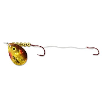 Northland Baitfish Spinner Harness. #4 Gold Shiner