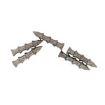 X Zone Tungsten Pagoda Nail Sinker, Plain 1/64oz 11-pk