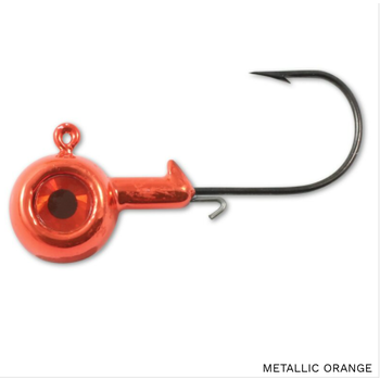 Northland Northland Eye-Ball Jig. 1/4oz Metallic Orange 3-pk