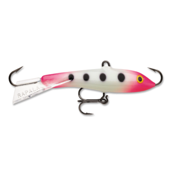 Rapala Jigging Rap. Glow Pink Squirrel 03