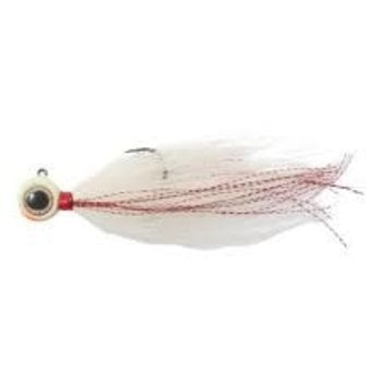 Northland Deep-Vee Bucktail Jig White 3/8oz