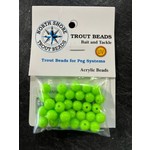 North Shore North Shore Tackle Acrylic Beads 6mm Green Apple