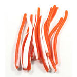 Cleardrift Tackle Trout Worm 3" White/Orange 20-pk