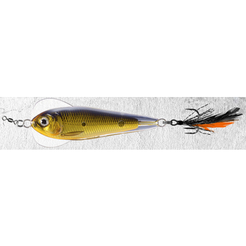 Live Target Flutter Shad Gold/Black 1/2oz