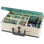 Plano Magnum Tackle Box Double Side Sandstone/Green
