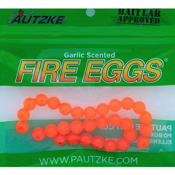 Pautzke Bait Co. Fire Eggs Orange 30/pkg