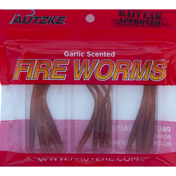Pautzke Bait Co. Fire Worms Natural 15/pkg