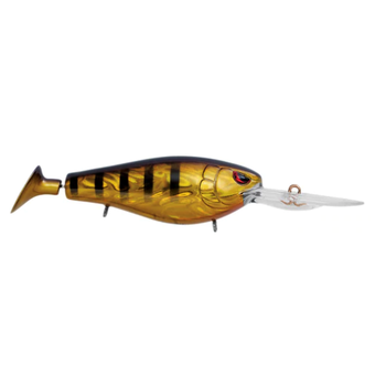Spro Madeye Shad 55 Gold Purple Perch