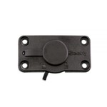 Scotty 244L Locking Flush Deck Mounting Bracket, Black