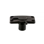 Scotty 244L Locking Flush Deck Mounting Bracket, Black