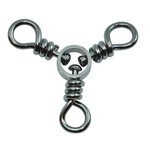 Spro Three Way Swivel. Size 4 5-pk