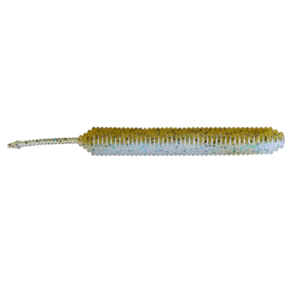 Spro Pin Tail Stick Worm 3.5" Clear Gill 5-pk