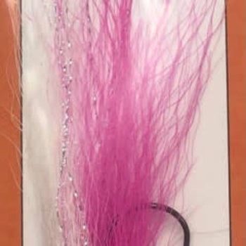 Big Jim's Bucktail Jig. 1/2oz 026 Pink White