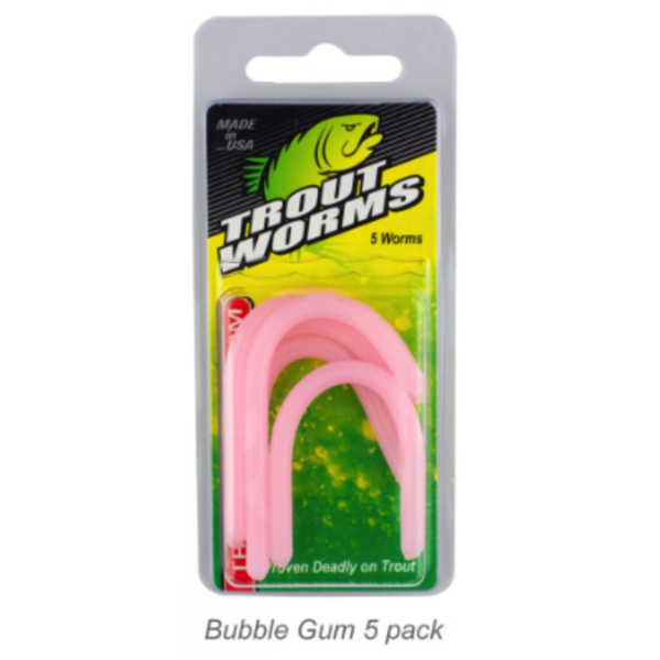 TroutMagnet Trout Worm Bubblegum